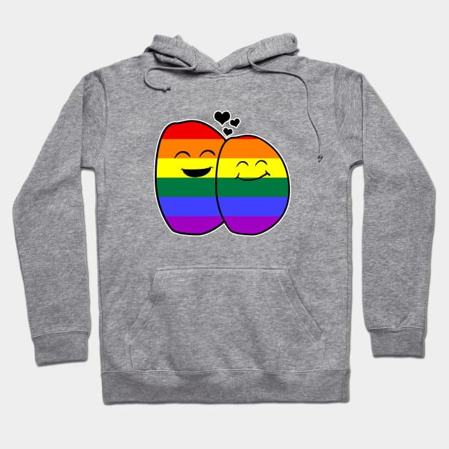 LGBTQ Pride Potatoes Hoodie by LunaMay